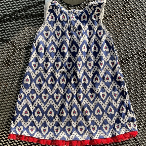 Carter’s Red, White & Blue Tank Top Holiday Dress Size 18m - Picture 4 of 5
